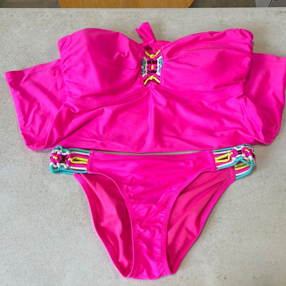 Jessica Simpson Tankini Set
